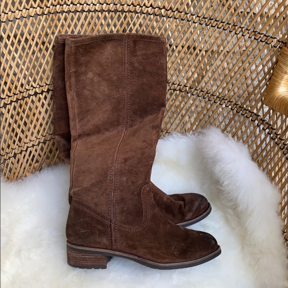 Franco Sarto suede boots